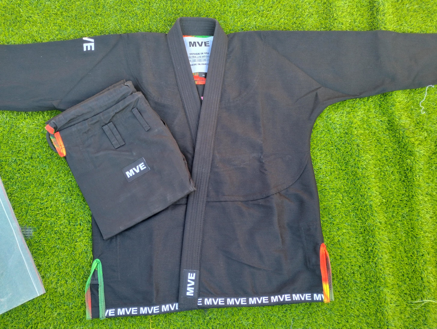 ultra light black rasta Jiu-Jitsu Gi