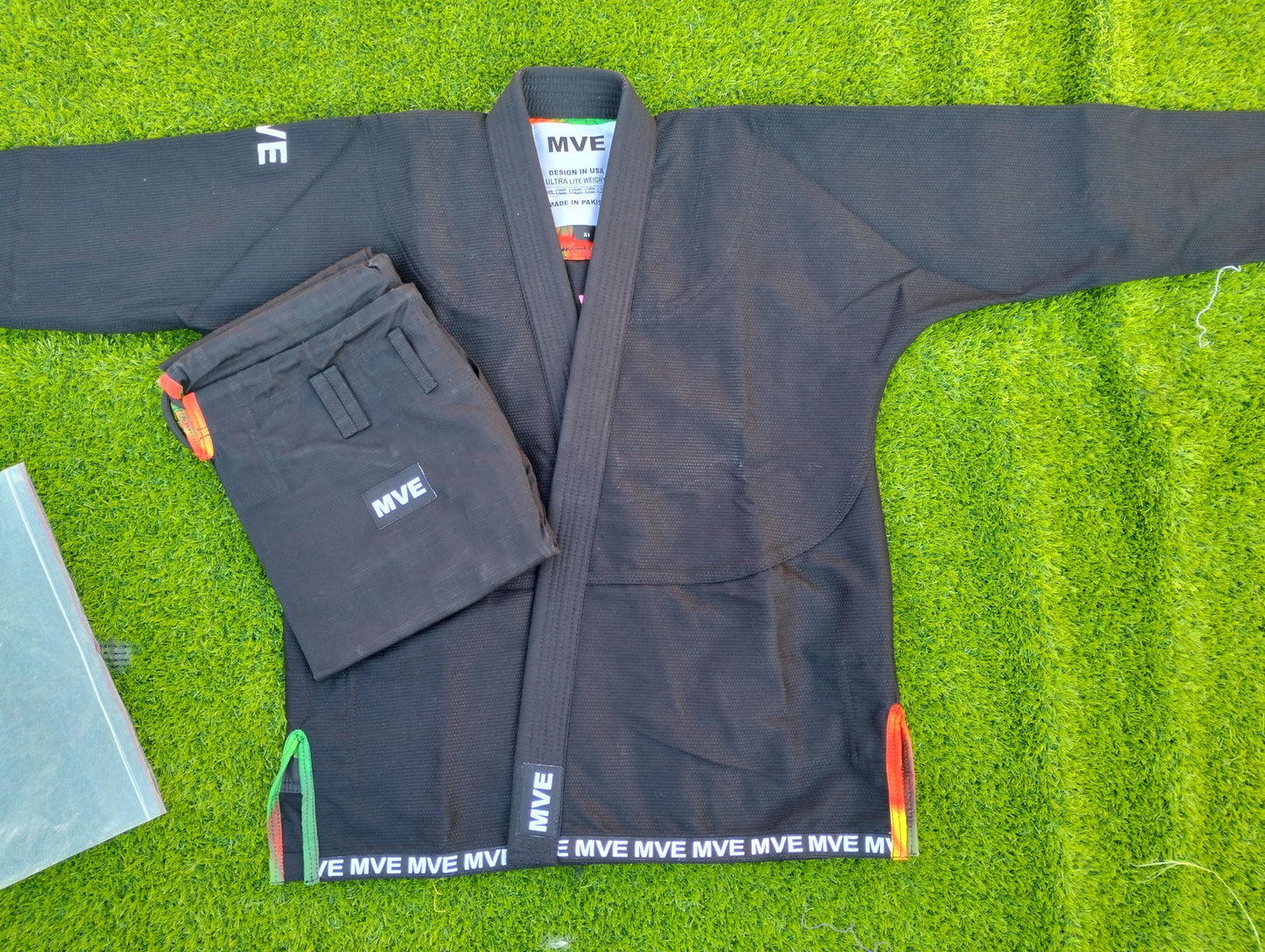 ultra light black rasta Jiu-Jitsu Gi